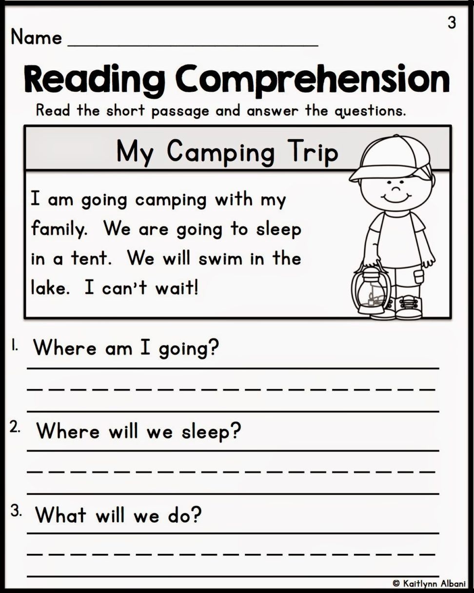 Pinkelly Matz On Ese | Free Reading Comprehension Worksheets - Free Printable Reading Activities For Kindergarten