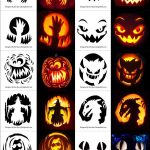 Pinlauren Somma On Halloween Pumpkins In 2019 | Halloween   Scary Pumpkin Stencils Free Printable
