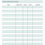Pinmelody Vliem On Printables | Budget Spreadsheet, Household   Free Printable Monthly Household Budget Sheet