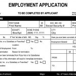 Pizza Hut Job Application   Printable Employment Pdf Forms   Free Printable Taco Bell Application