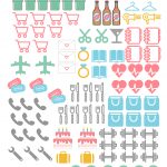 Planner Icon Stickers  Free Printable | Printables | Pinterest   Free Printable Stickers