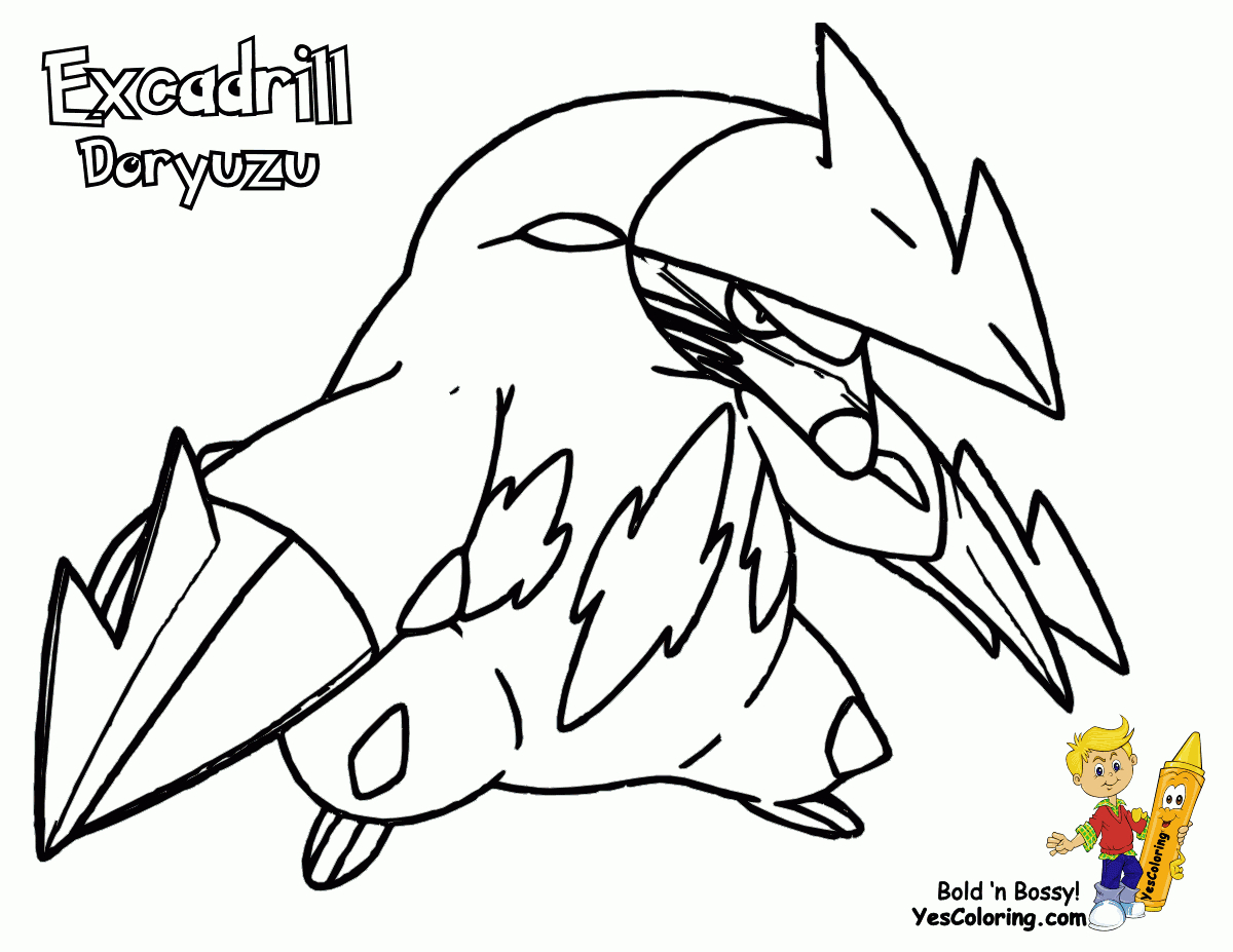 Pokemon Black And White Coloring Pages - Coloring Home - Free Printable Coloring Pages Pokemon Black White