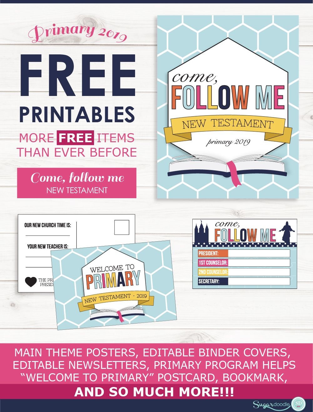 Primary 2019-Come Follow Me- Free Printables | Primary | Primary - Free Printable Music Posters