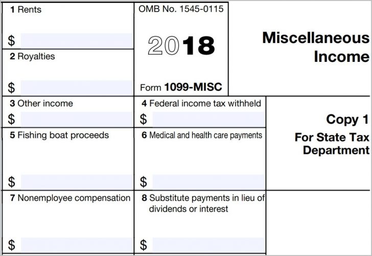 Free 1099 Form 2013 Printable