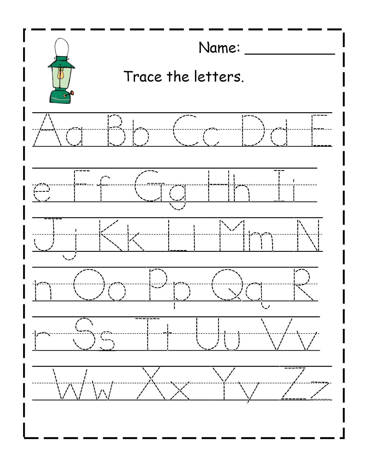 Printable Abc Worksheets Free | Activity Shelter - Free Printable Abc Worksheets