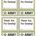 Printable Army Star Thank You Cards Coolest Free Printables | Boys   Military Thank You Cards Free Printable