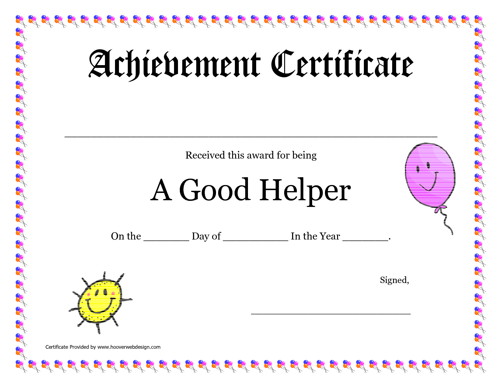 Printable Award Certificates For Teachers | Good Helper Printable - Free Printable Certificates For Teachers