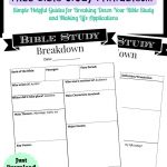 Printable Bible Study Guide | Jeff's | Bible Study Guide, Scripture   Free Printable Bible Study Guides