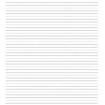 Printable Blank Writing Worksheet | Education | Writing Practice   Blank Handwriting Worksheets Printable Free