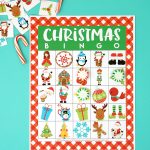 Printable Christmas Bingo Game   Happiness Is Homemade   Christmas Bingo Game Printable Free