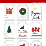 Printable Christmas Gift Tags | Fabnfree // Freebie Group Board   Free Printable Christmas Gift Cards