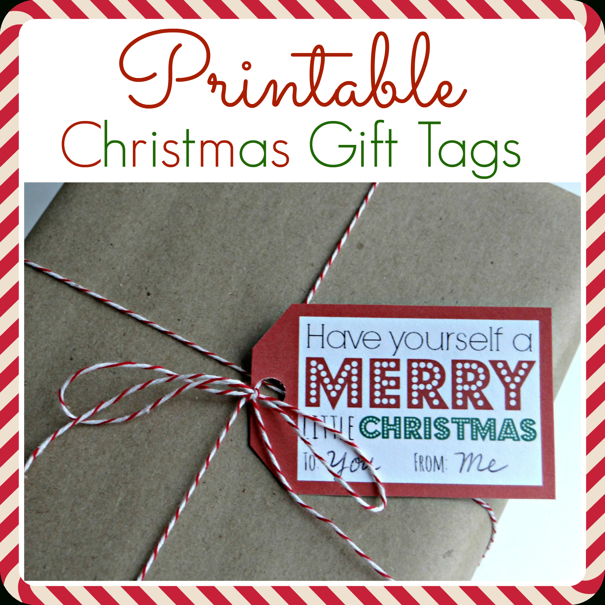 Printable Christmas Gift Tags - Free Printable Gift Tags Personalized