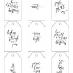 Printable Christmas Gift Tags Make Holiday Wrapping Simple   Free Online Gift Tags Printable