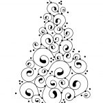 Printable Christmas Tree Coloring Pages, Sheets Free For Adults   Free Printable Christmas Tree Images