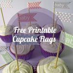 Printable Cupcake Flags | Free Printable Cupcake Flags | Baby   Cupcake Flags Printable Free