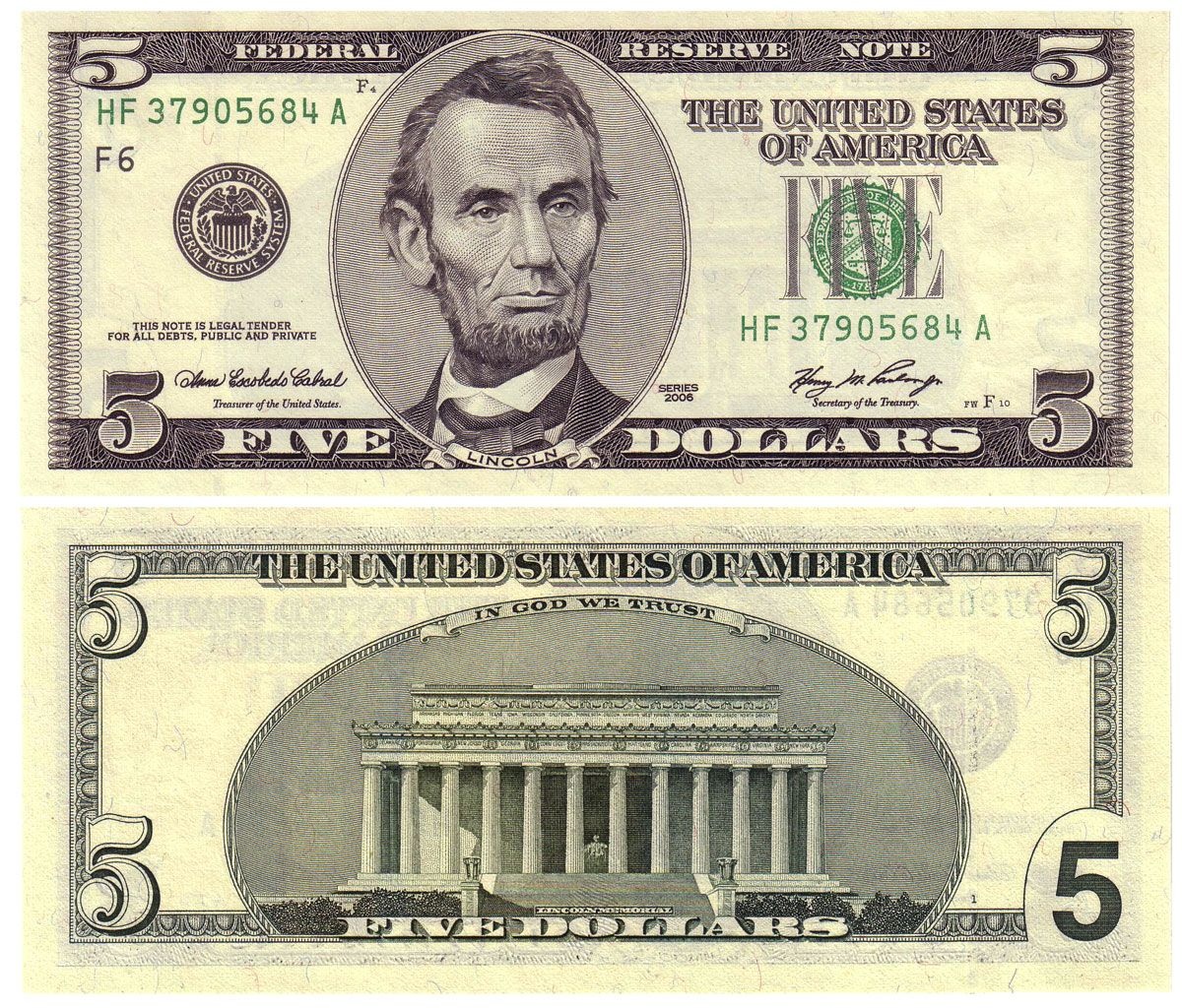 Printable Dollar Bills | 2006 5, Old Style? | Coping Skills | Dollar - Free Printable Us Currency