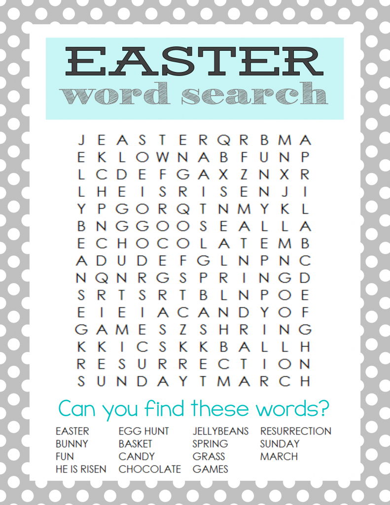 Free Printable Easter Puzzles For Adults Free Printable