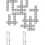 Printable Element Crossword Puzzle And Answers   Free Crossword Puzzle Maker Printable