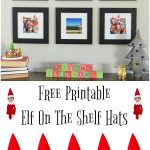 Printable Elf On The Shelf Hats For Family Photos | Elf On The Shelf   Elf On The Shelf Printable Props Free