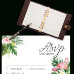 Printable Free Wedding Rsvp Template & Cards Microsoft Word   Free Printable Rsvp