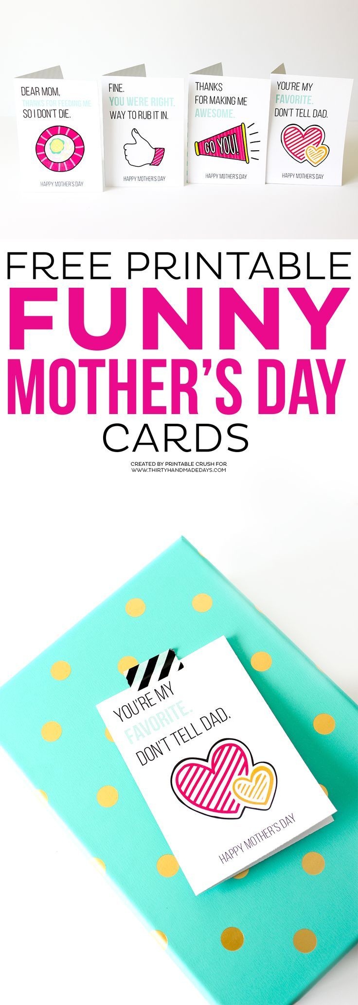 Printable Funny Mother&amp;#039;s Day Cards | For Mom | Funny Mothers Day - Free Printable Funny Mother&amp;#039;s Day Cards