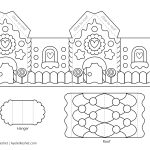 Printable Gingerbread House Template To Color   Ayelet Keshet   Gingerbread Template Free Printable