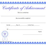 Printable Hard Work Certificates Kids | Printable Certificate Of   Free Printable Certificates Of Accomplishment