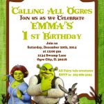 Printable Invitation Shrek Invitation Doney Inviteatomdesign   Free Printable Shrek Birthday Invitations