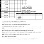 Printable Logic Puzzles Bnuauypi | Children's Arts & Crafts | Puzzle   Free Printable Logic Puzzles For High School Students