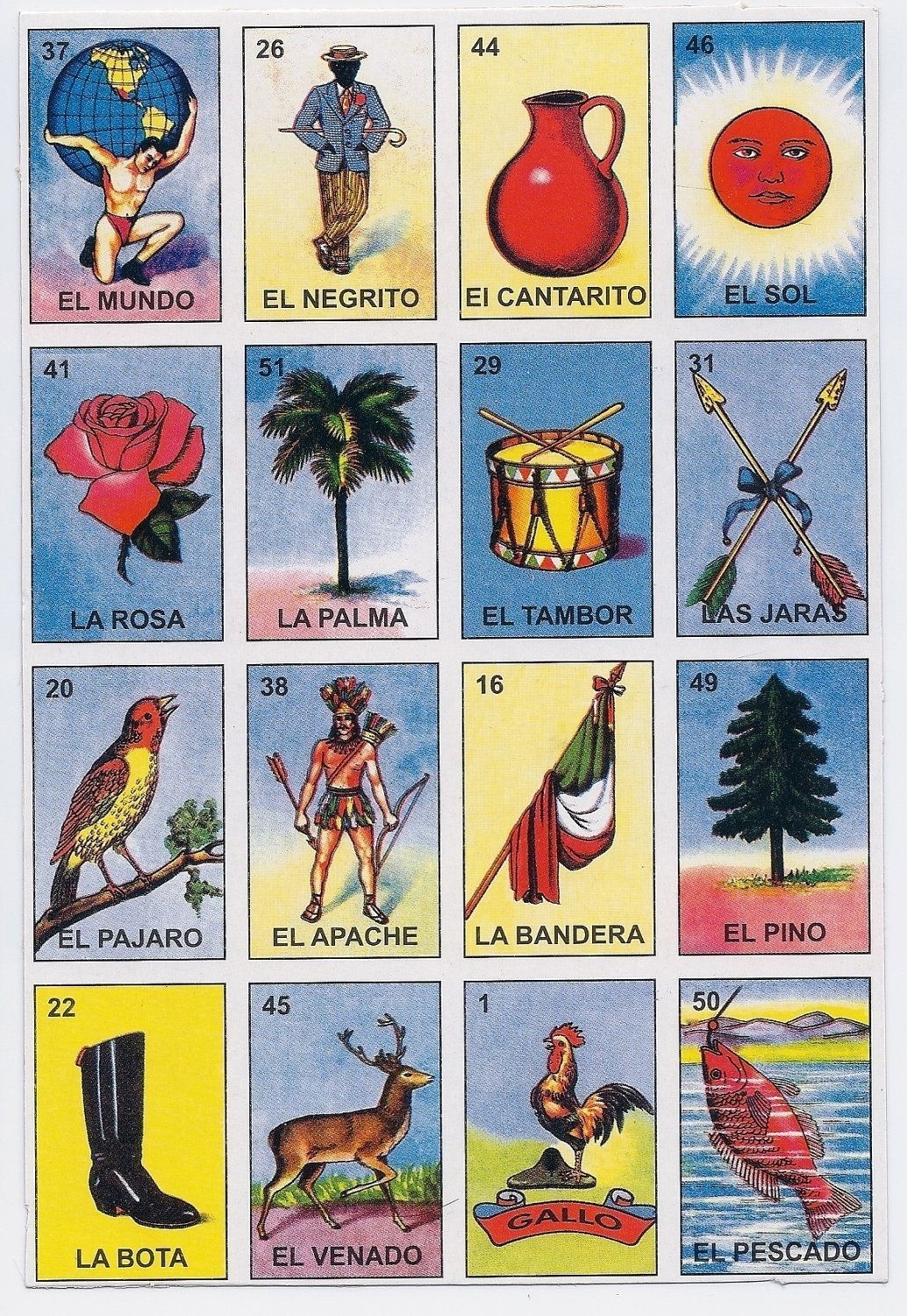 Printable Loteria – Montessoriacademy Inside Free Printable - Loteria Printable Cards Free