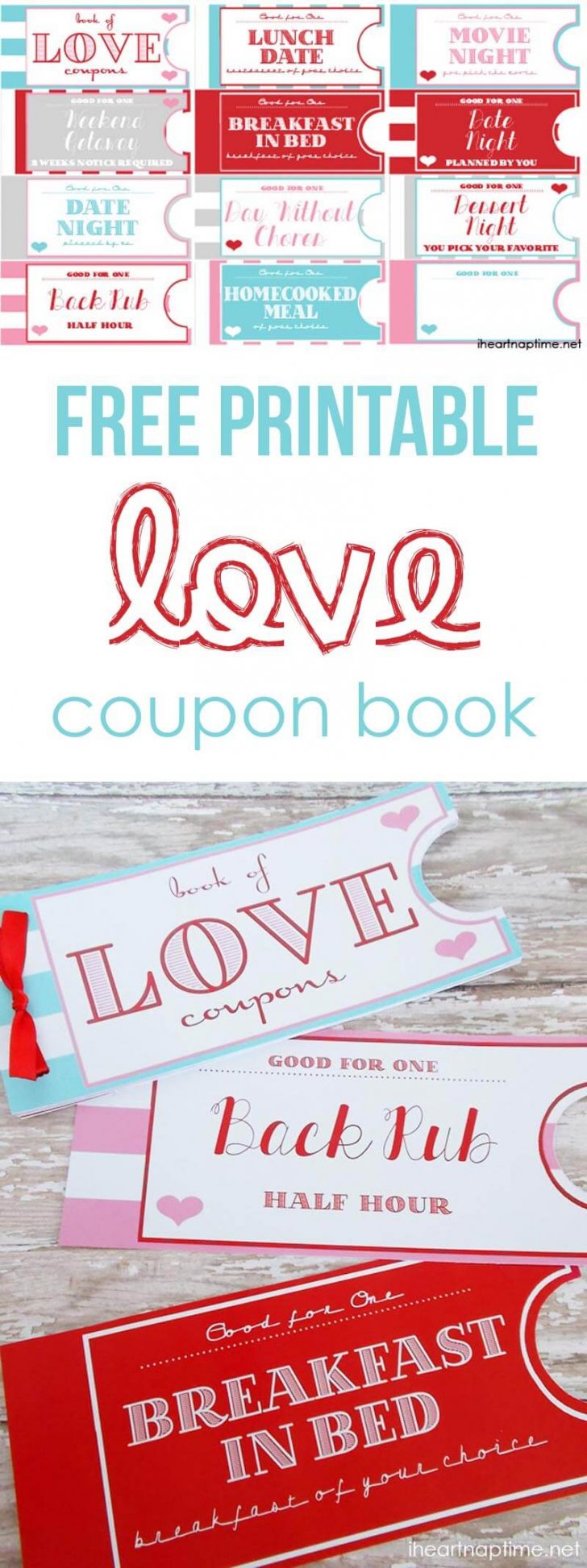 Free Printable Love Coupons