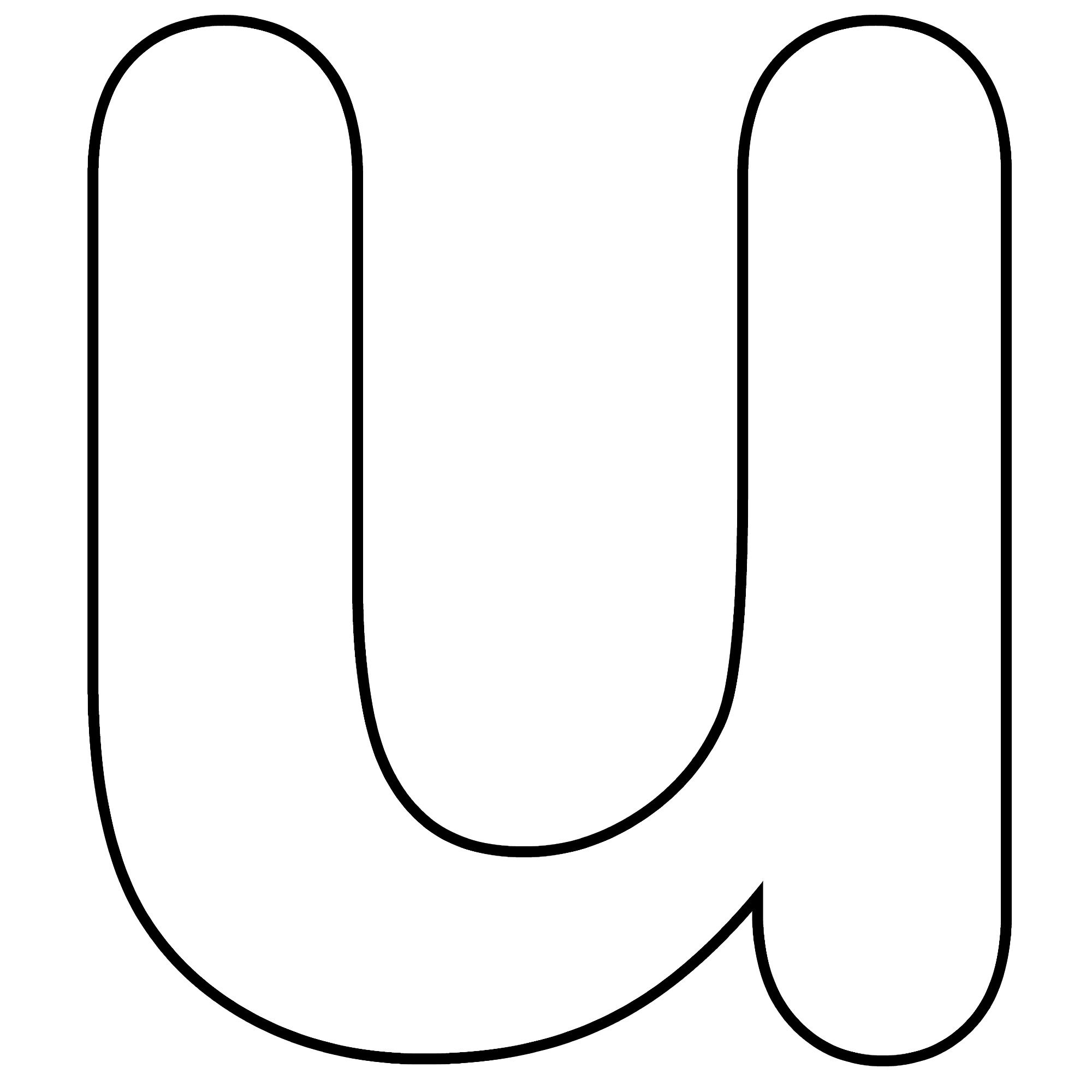 Free Printable Letter U Coloring Pages Free Printable