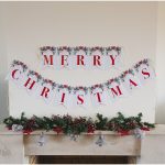 Printable Merry Christmas Banner   Six Clever Sisters   Free Printable Christmas Banner