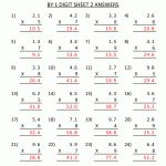 Printable Multiplication Sheets 5Th Grade   Multiplying Decimals Free Printable Worksheets