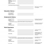 Printable Resume Form Surprising Inspiration Templates 2 Sample   Free Blank Resume Forms Printable