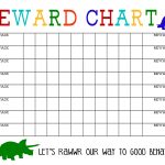 Printable Reward Chart   The Girl Creative   Reward Charts For Toddlers Free Printable