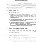 Printable Sample Employment Contract Sample Form | Laywers Template   Free Printable Employment Contracts
