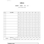Printable Softball Score Sheet Template | Natural Buff Dog   Free Printable Softball Stat Sheets