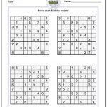 Printable Sudoku Puzzles | Room Surf   Free Printable Sudoku With Answers