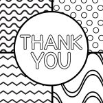 Printable Thank You Cards For Kids | Classroom Thank You Cards   Free Printable Thank You Cards Black And White