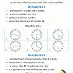 Printable Time Worksheets   Time Riddles (Easier)   Free Printable Riddles