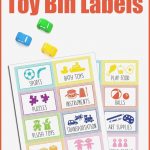 Printable Toy Bin Labels That Are Cute And Free – Play Food Labels   Free Printable Play Food Labels