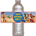 Printable Toy Story Bottle Water Wrappers Diykidspartiesrock   Free Printable Toy Story Water Bottle Labels