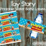 Printable Toy Story Water Bottle Labels Toy Story Lables Toy | Etsy   Free Printable Toy Story Water Bottle Labels