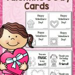 Printable Valentine's Day Cards | Best Of Mama's Learning Corner   Free Printable Valentine Cards For Preschoolers