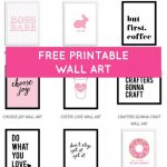 Printable Wall Art   Print Wall Decor And Poster Prints For Your   Free Printable Wall Art Quotes