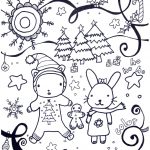 Printable Winter Coloring Pages   Marcia Beckett   Free Printable Winter Coloring Pages