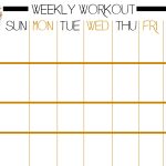 Printable Work Out Routines Unique Basic Full Body Workout Plus Free   Free Printable Workout Routines
