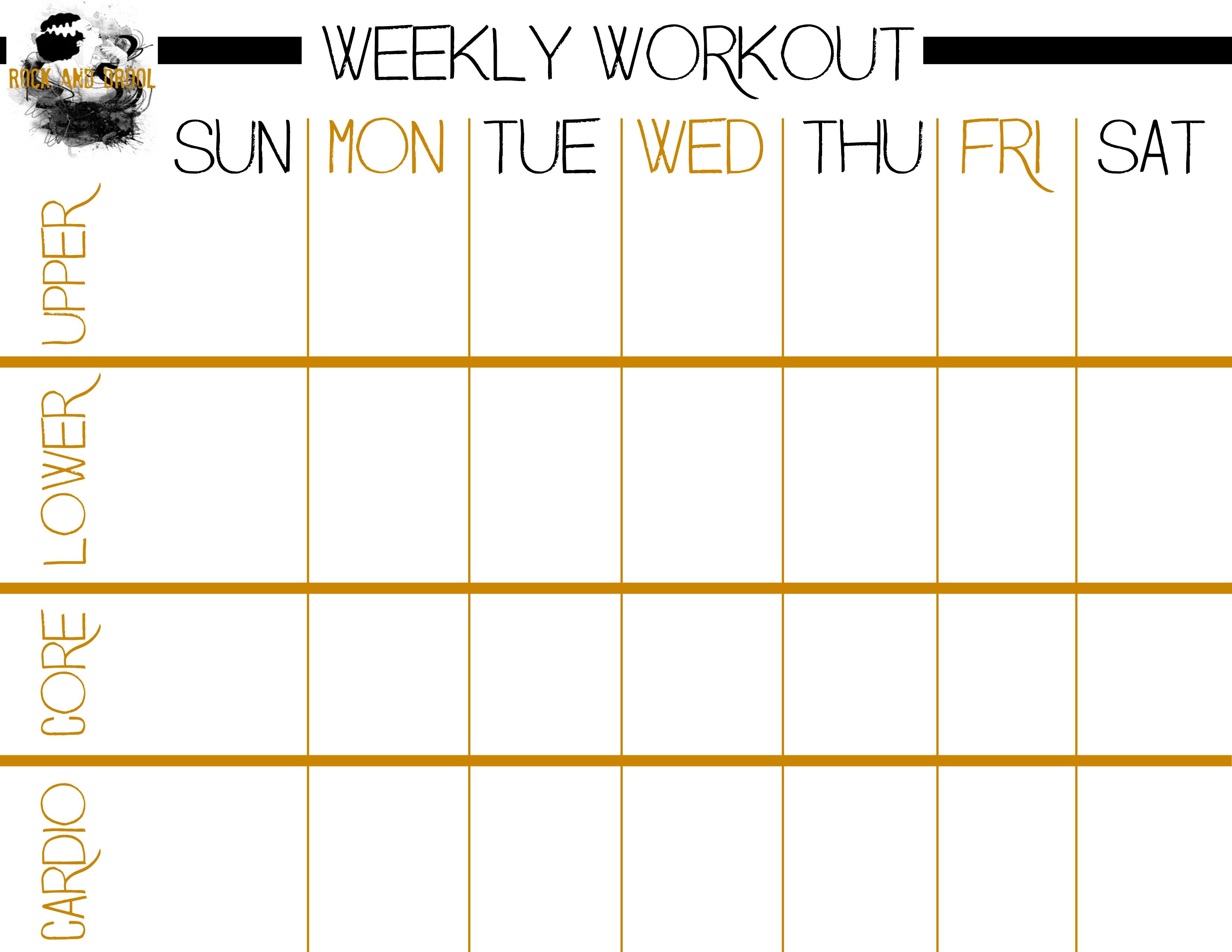Printable Work Out Routines Unique Basic Full Body Workout Plus Free - Free Printable Workout Routines