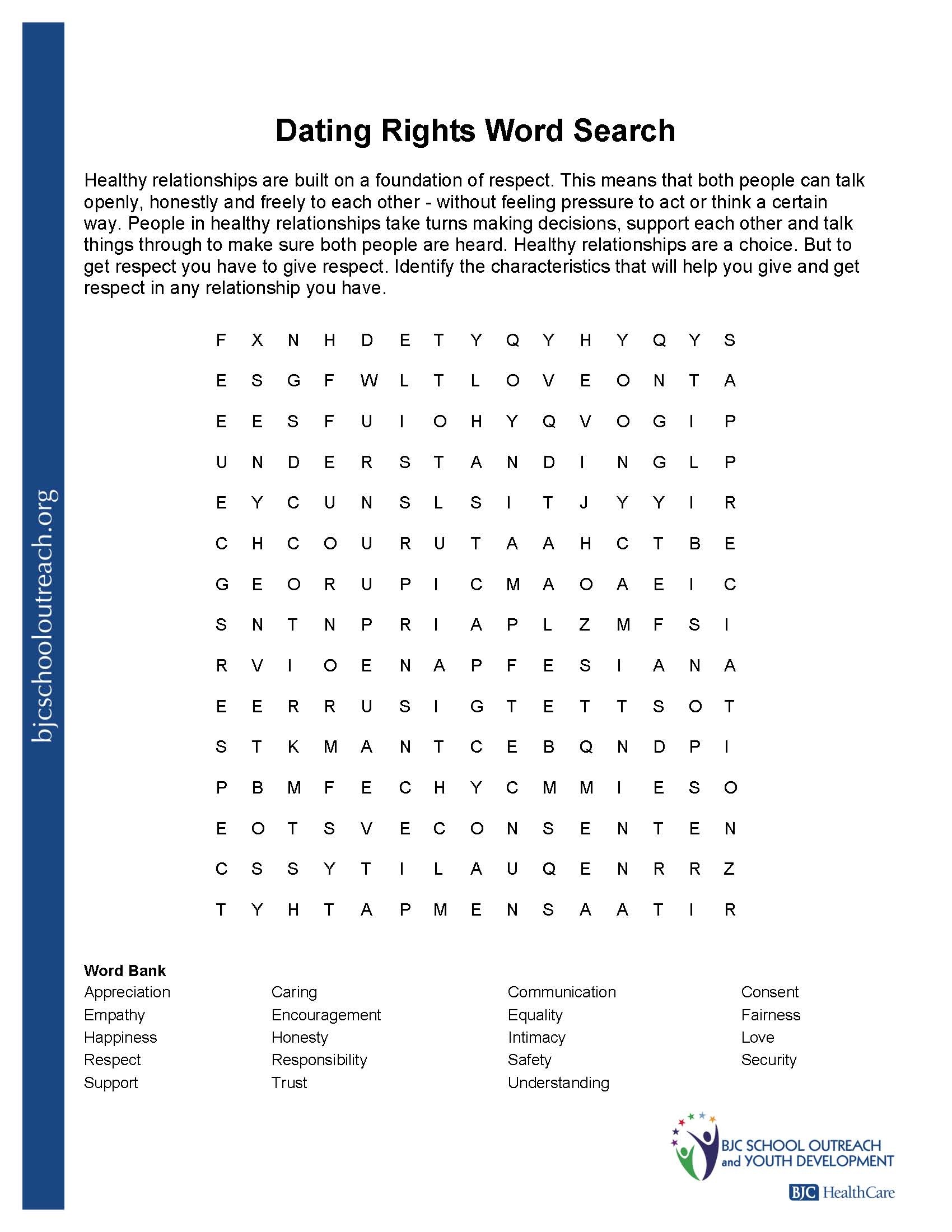 Printable Worksheets - Free Printable Health Worksheets For Middle School